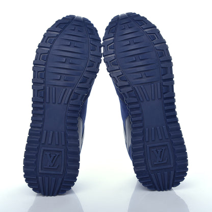 Louis Vuitton Suede Run Away Sneakers 36.5 Blue 6 of 10