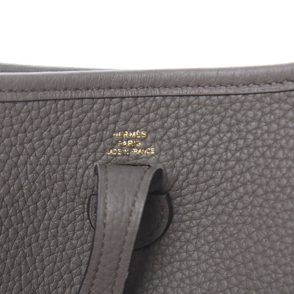 Hermes Taurillon Clemence Evelyne TPM Etain 6 of 11
