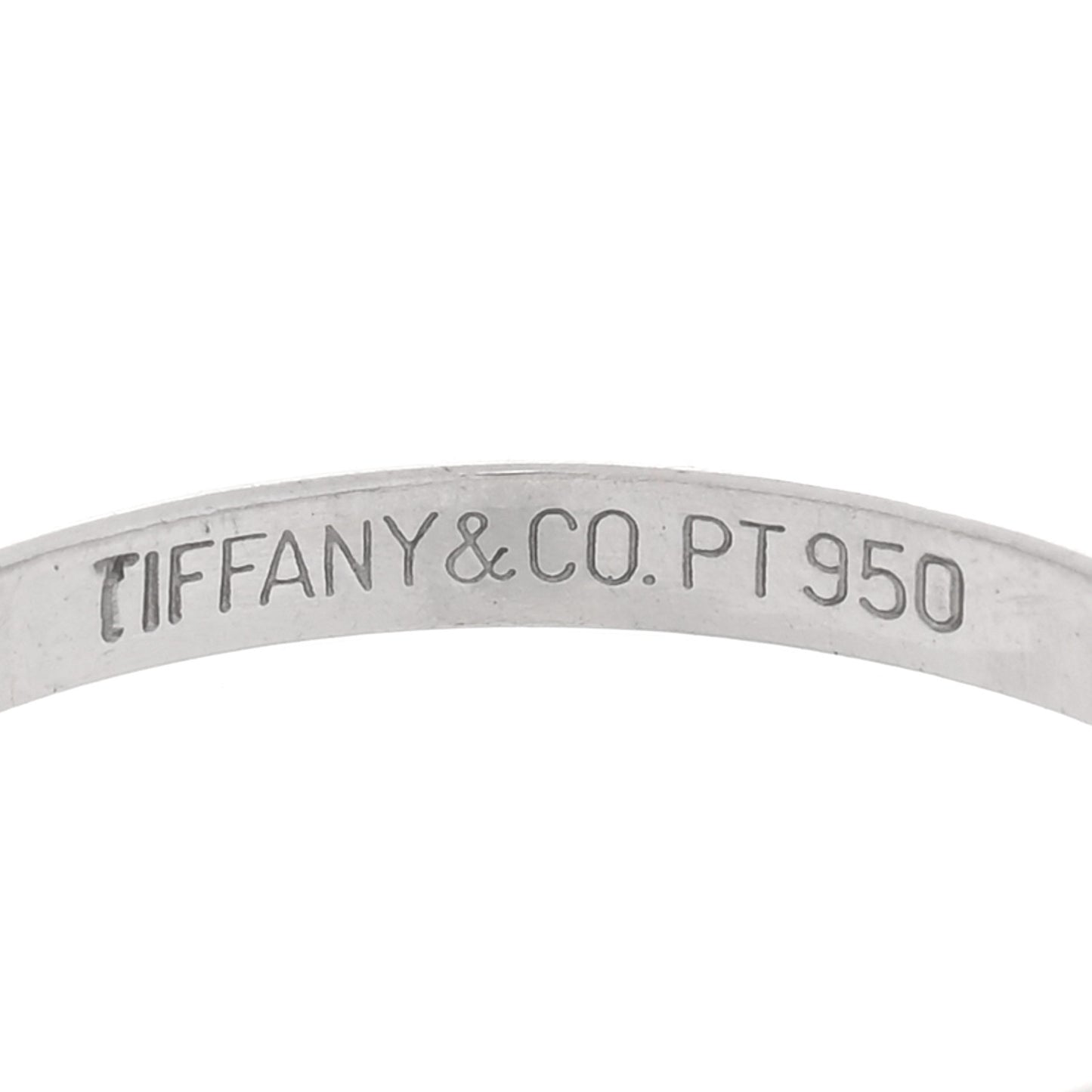 Platinum 2mm Knife Edge Wedding Band Ring 53 6.25