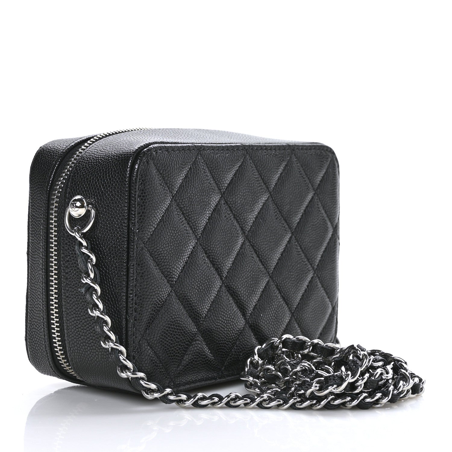Chanel Caviar Quilted Camera Bag Black 3 of 10