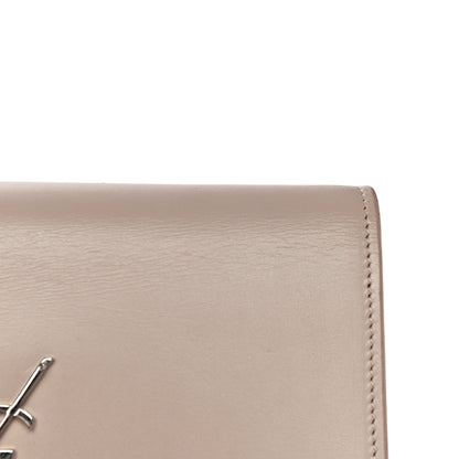 Saint Laurent Smooth Calfskin Classic Monogram Kate Tassel Chain Wallet Nude Powder 20 of 21