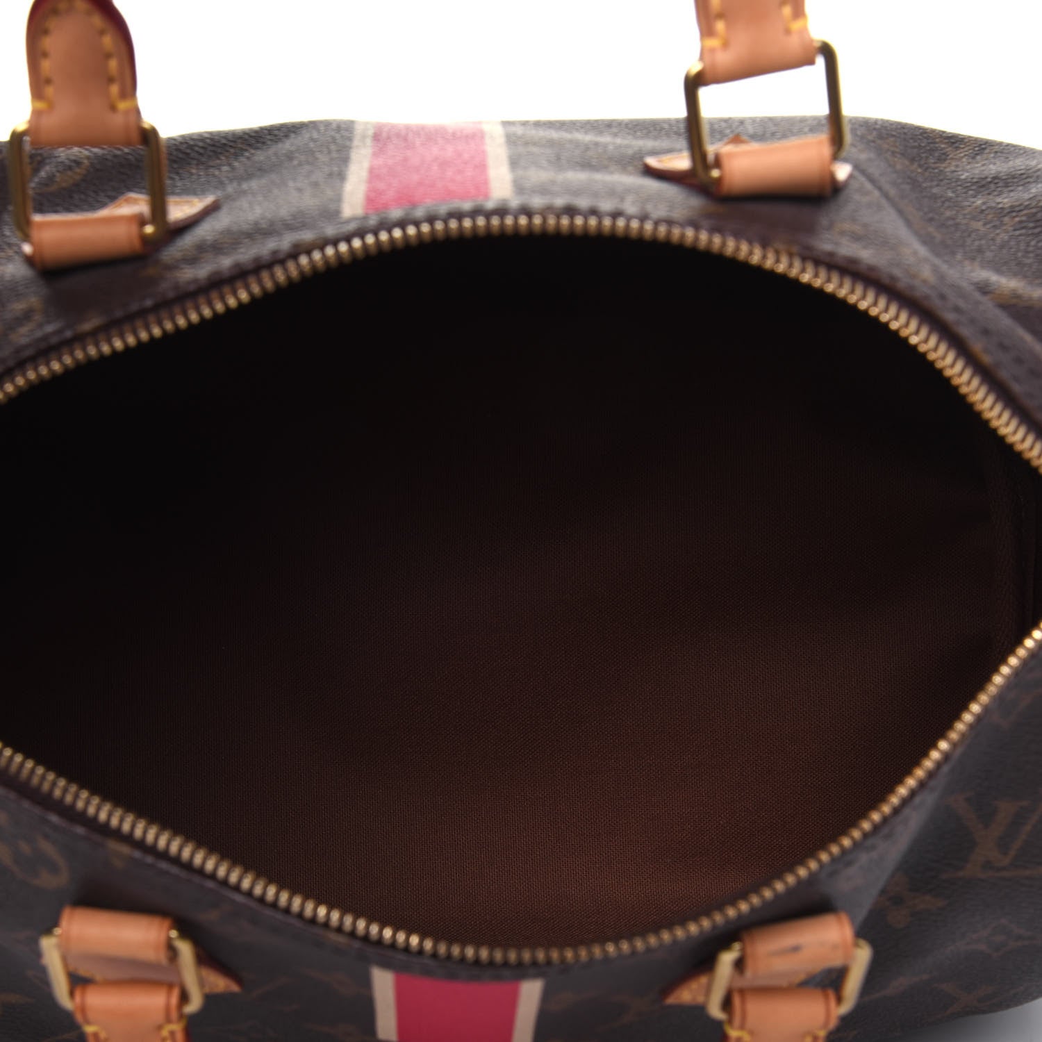 Louis Vuitton Monogram My LV Heritage Speedy 30 Fuchsia Ivory 5 of 21