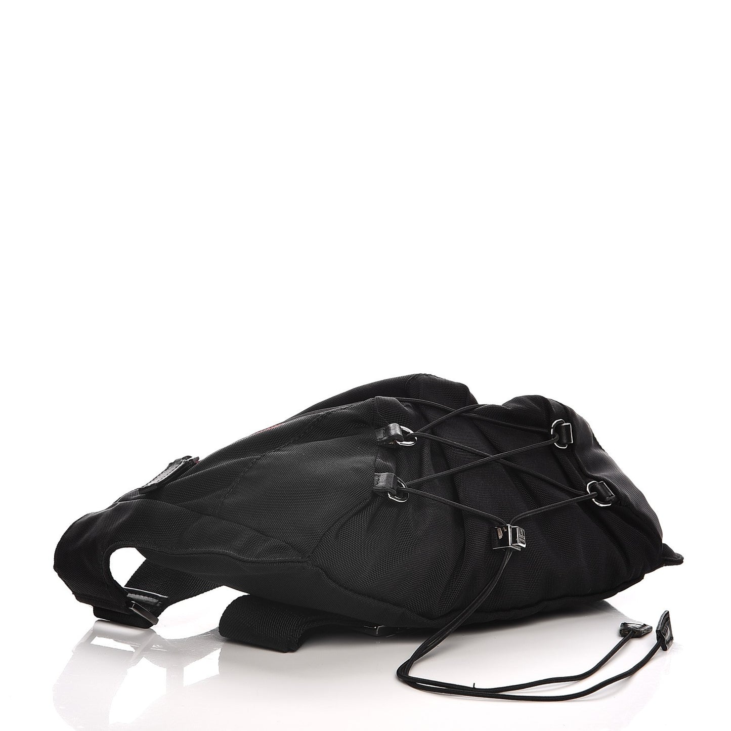 Nylon Web Belt Bag Black
