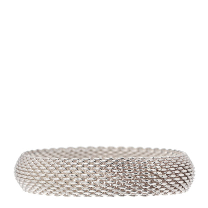 Tiffany Sterling Silver Somerset Mesh Bracelet 1 of 4
