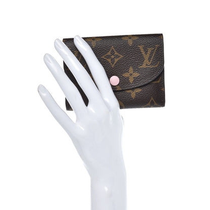 Louis Vuitton Monogram Rosalie Coin Purse Rose Ballerine 2 of 7