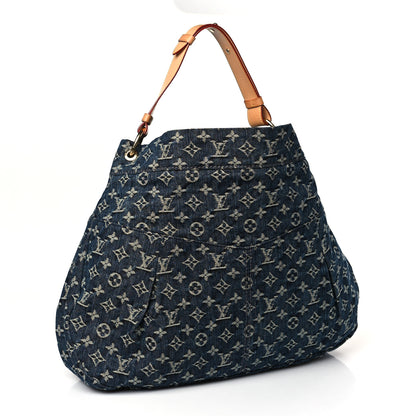 Louis Vuitton Denim Daily GM Gris Blue 3 of 8