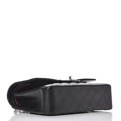 Chanel Caviar Quilted Medium Double Flap Black 4 of 11