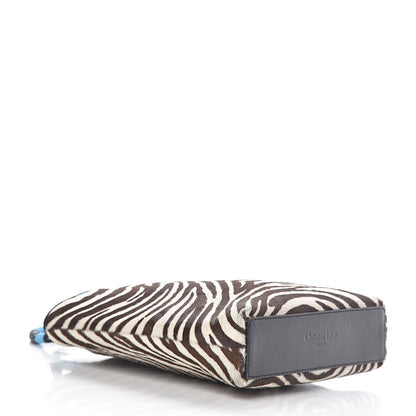 Christian Dior Pony Hair Zebra Print Bag 3 of 14