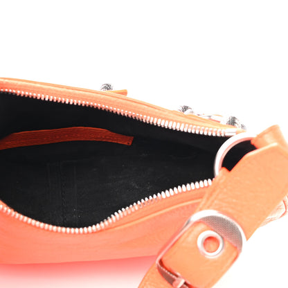 Balenciaga Agneau Arena Le Cagole Shoulder Bag XS Orange 5 of 9