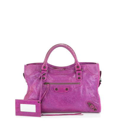 Balenciaga Chevre Classic Hardware City Magenta 1 of 7