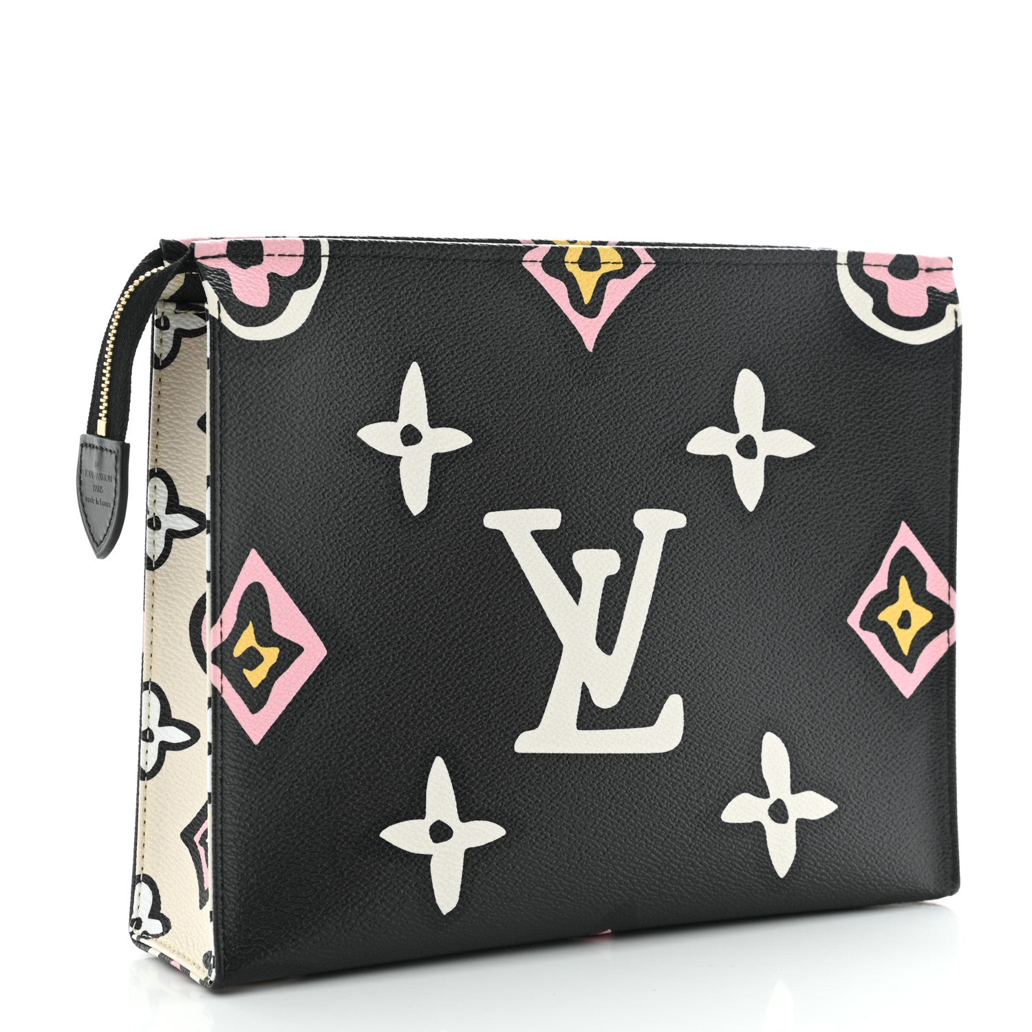 Louis Vuitton Monogram Giant Wild At Heart Toiletry Pouch 26 Black 3 of 9