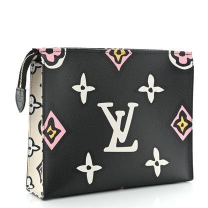 Louis Vuitton Monogram Giant Wild At Heart Toiletry Pouch 26 Black 3 of 9