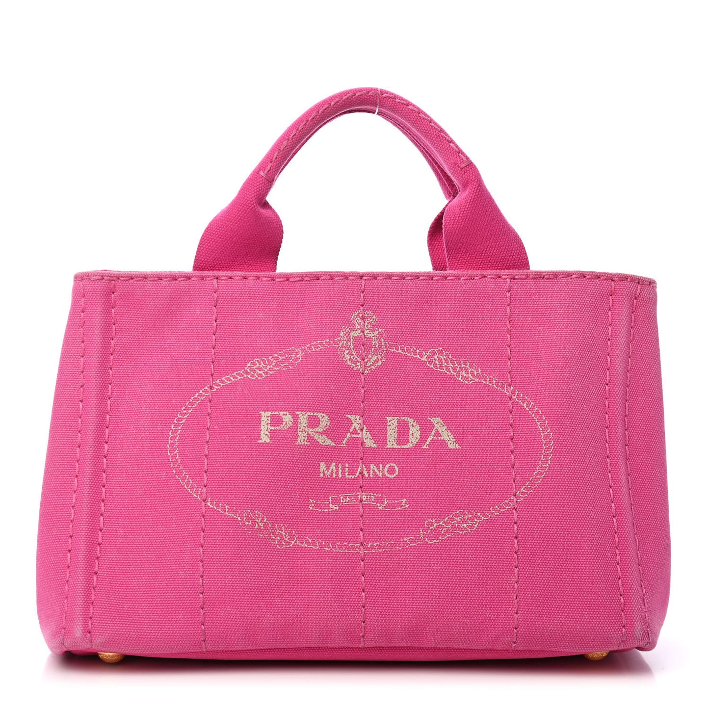 Canapa Small Logo Tote Fuxia