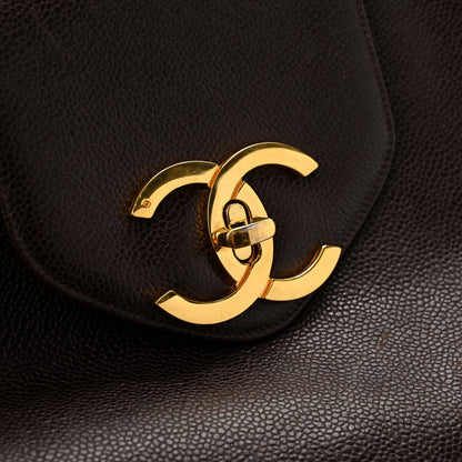 Chanel Caviar XL Weekender Bag Brown 16 of 18