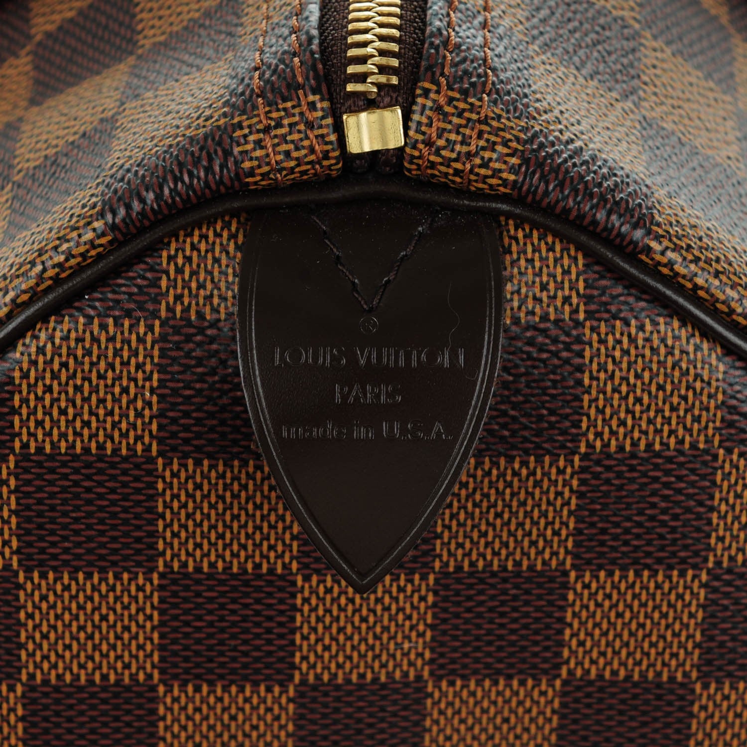 Louis Vuitton Damier Ebene Speedy 30 5 of 7
