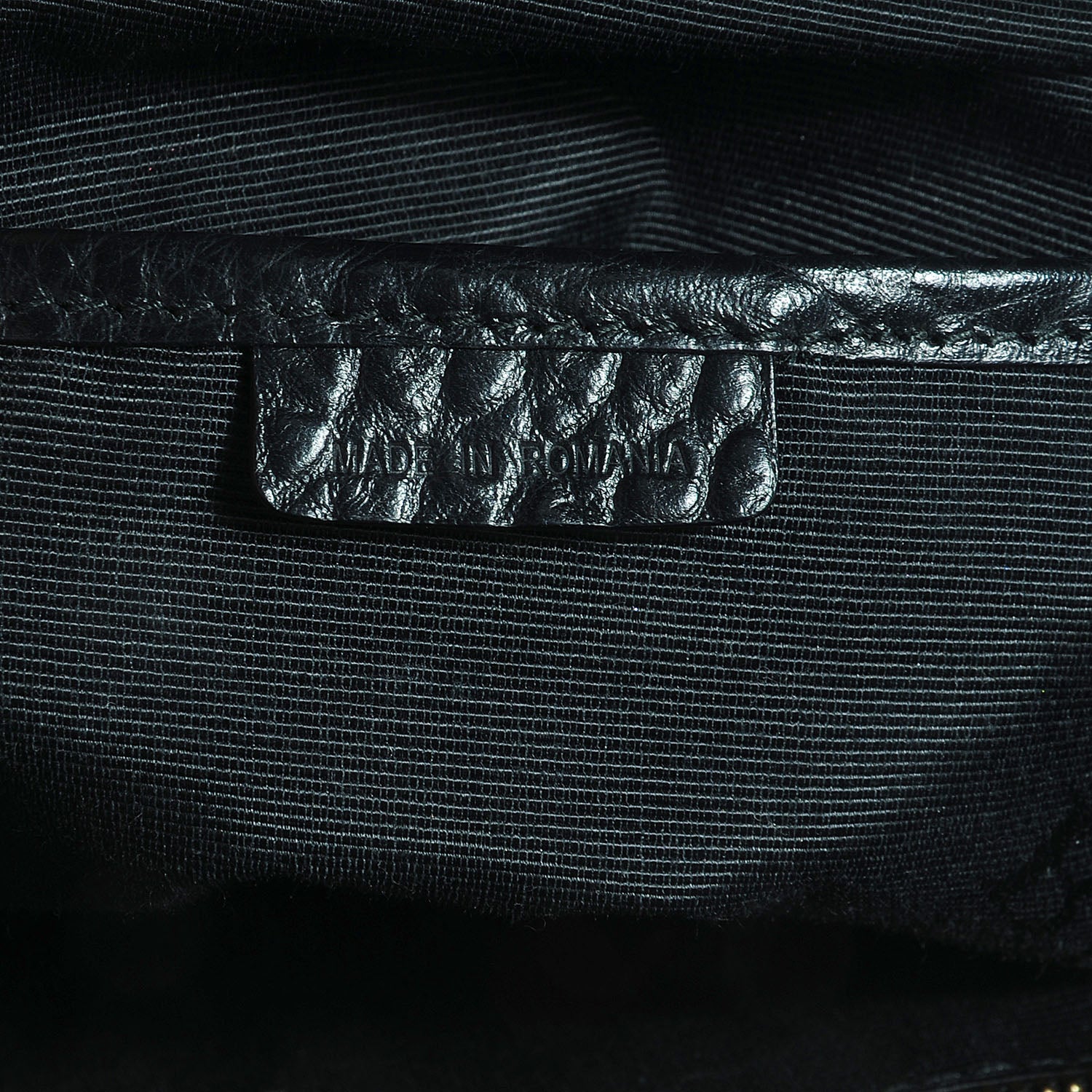 Burberry Signature Grain Leather Small Tote Black 7 of 8