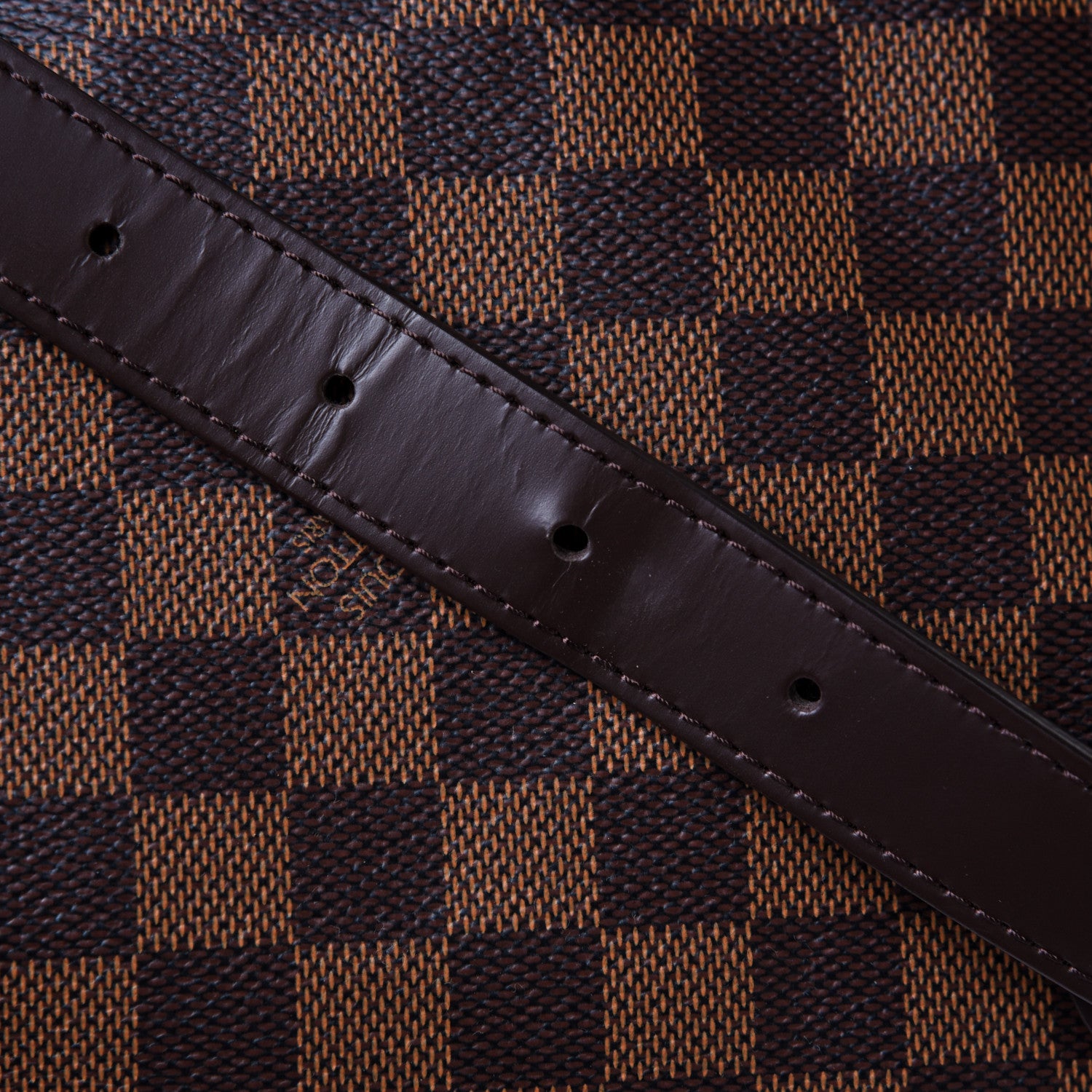 Louis Vuitton Damier Ebene Keepall Bandouliere 55 25 of 27