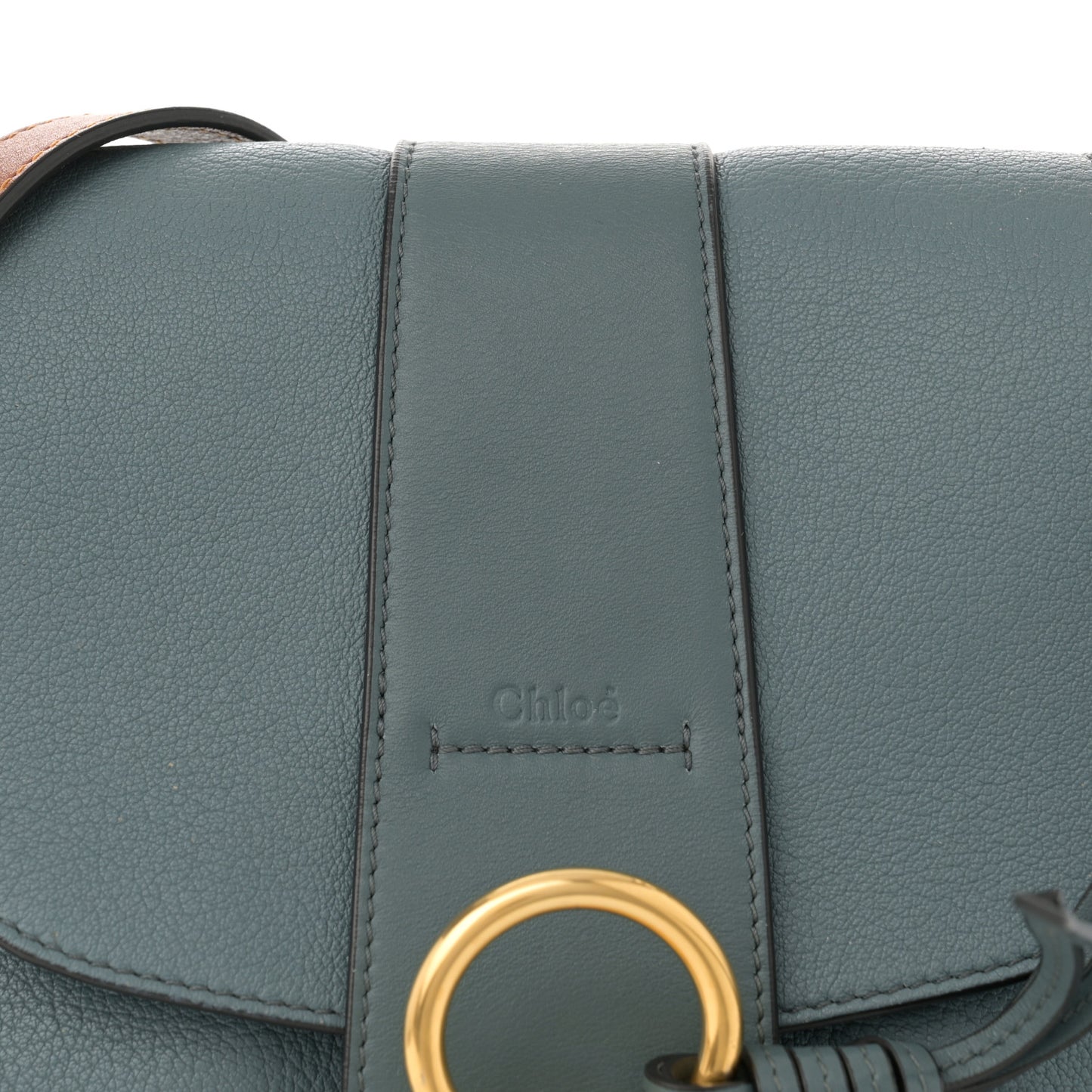 Grained Lambskin Calfskin Small Lexa Shoulder Bag Cloudy Blue