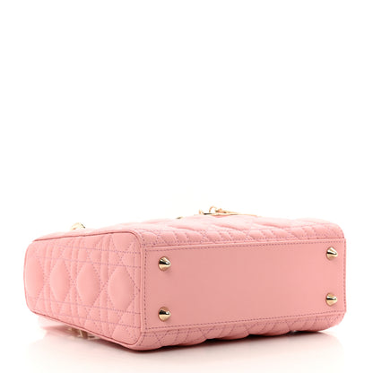 Christian Dior CHRISTIAN DIOR Lambskin Cannage Small My ABC Dior Lady Dior Pink 4 of 9