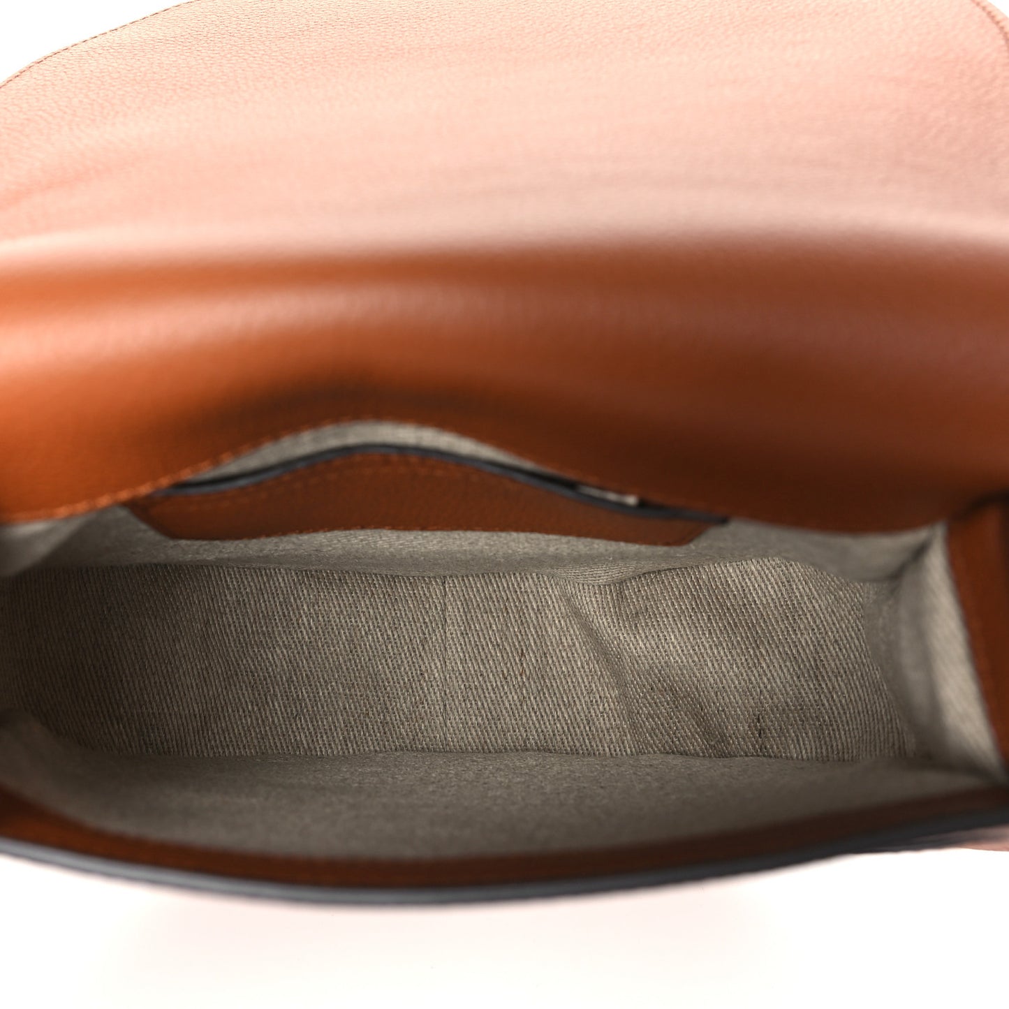Calfskin Medium Marcie Round Crossbody Bag Tan