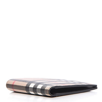 Burberry Vintage Check BBi-Fold Wallet Black 4 of 8