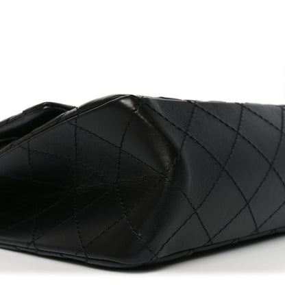 Chanel Aged Calfskin Quilted 2.55 Reissue 226 Flap Black 9 of 10