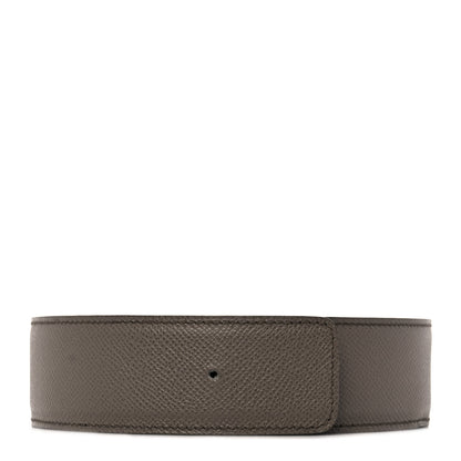 Hermes Box Epsom 42mm Belt Strap 85 Black Etoupe 1 of 4