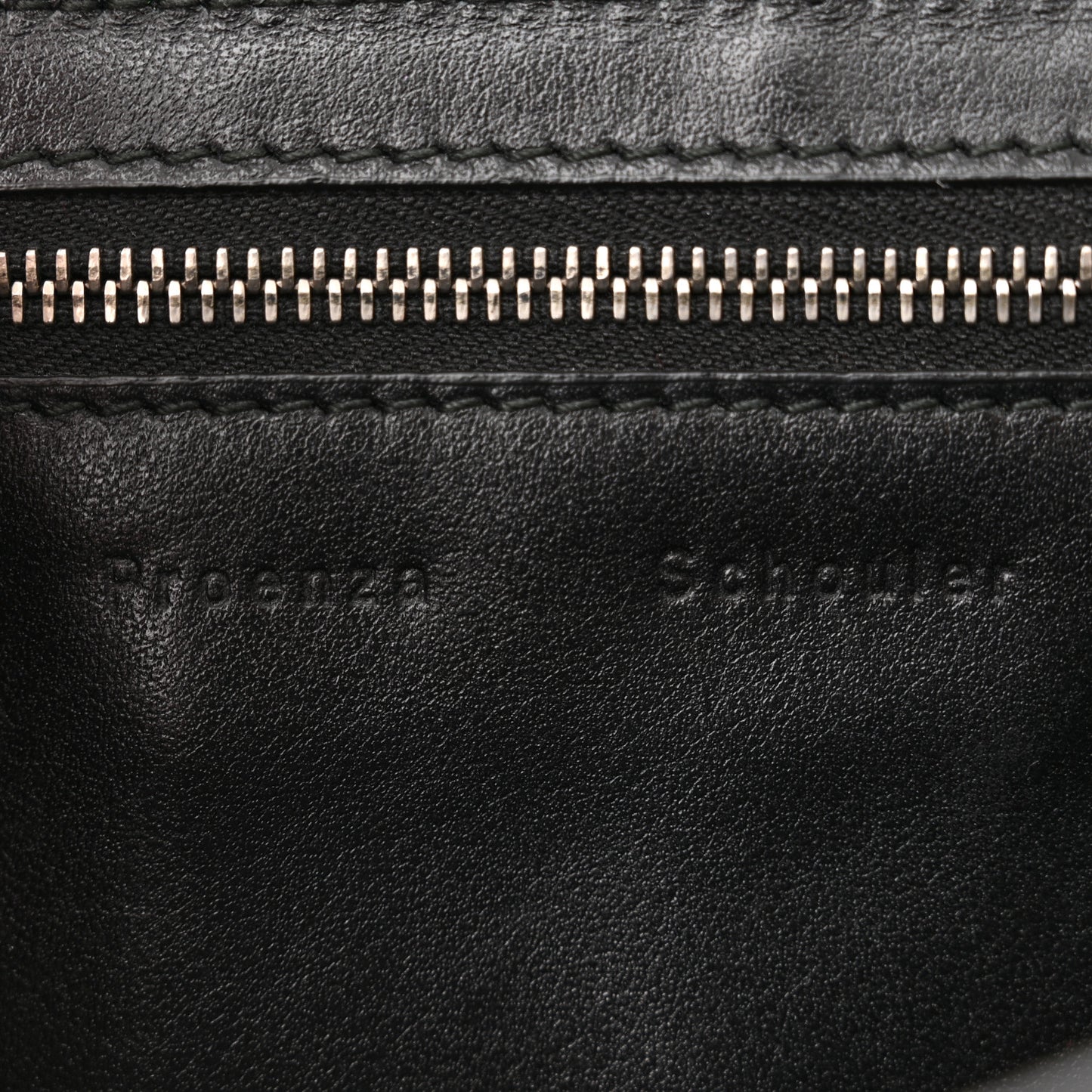 Lambskin Perforated Tiny PS1 Satchel Black