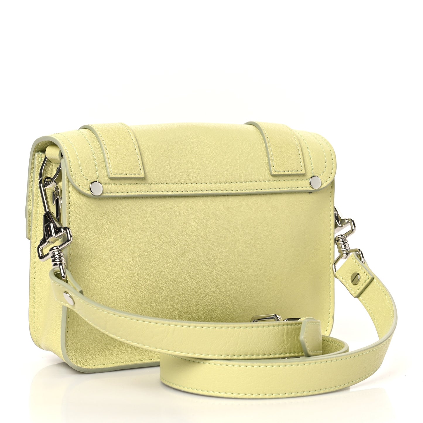 Lambskin PS1 Mini Pouch Messenger Banana