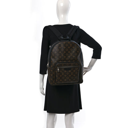 Louis Vuitton Monogram Macassar Josh Backpack 2 of 8