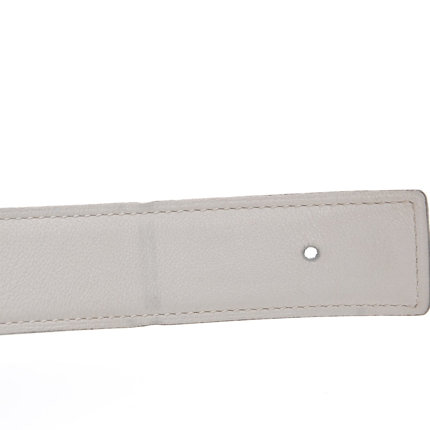 Epsom Swift 32mm H Belt 80 Blue Jean White