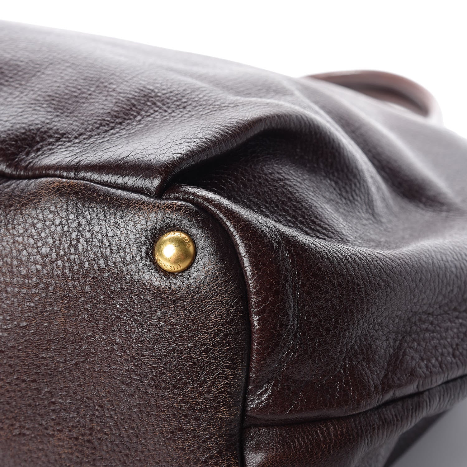 Prada Cervo Antik Tote Caffe Sfumato 14 of 16