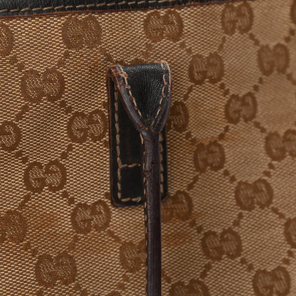 Gucci Monogram Large New Britt Tote Brown 15 of 15