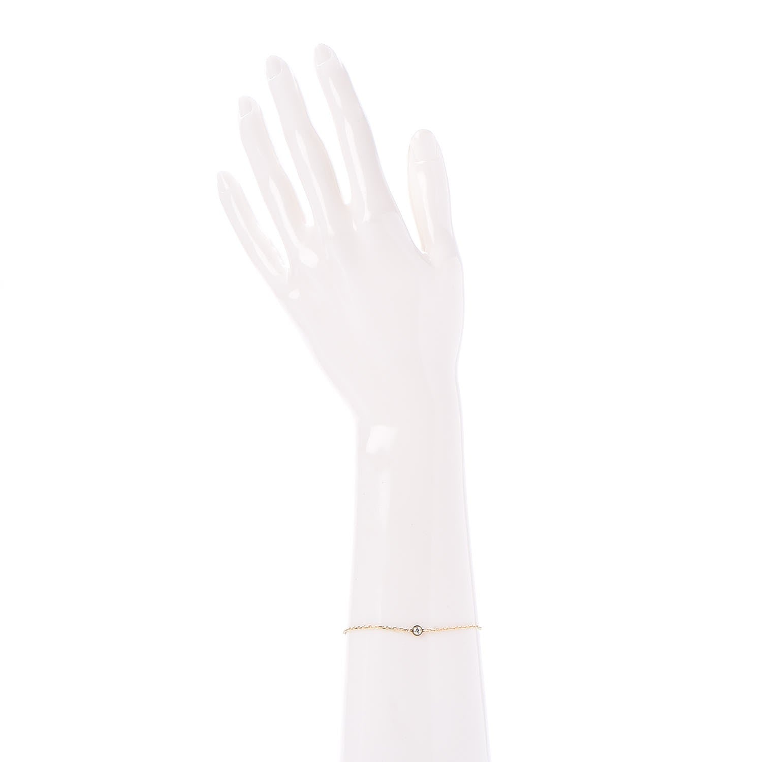 Cartier 18K Yellow Gold Diamond SM D'Amour Bracelet 2 of 7