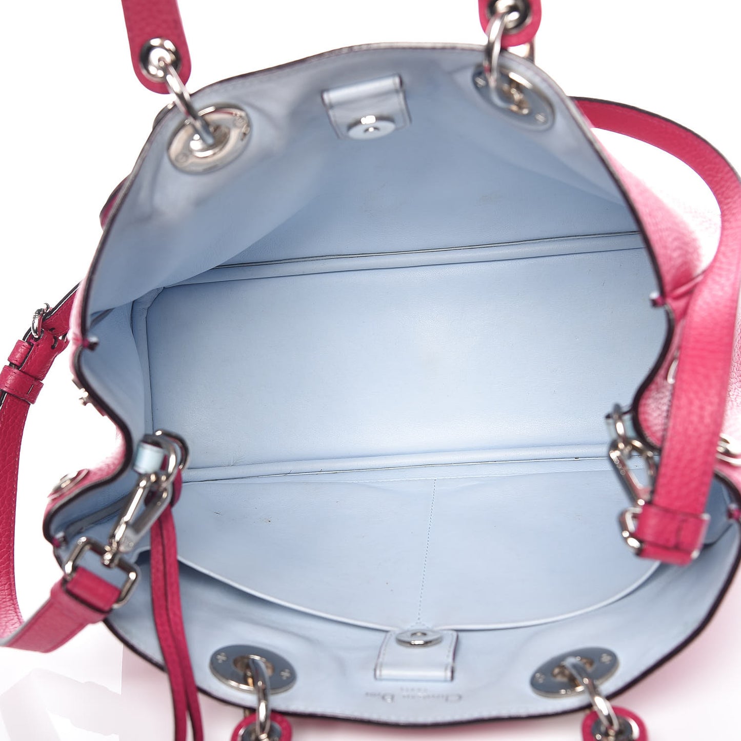 Calfskin Medium Diorissimo Bag Toxic Purple