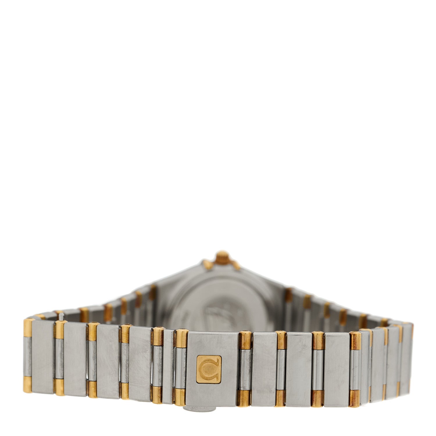 Omega Stainless Steel 18K Yellow Gold Mother of Pearl 22mm Constellation Quartz Watch 1362.70.00 3 of 4