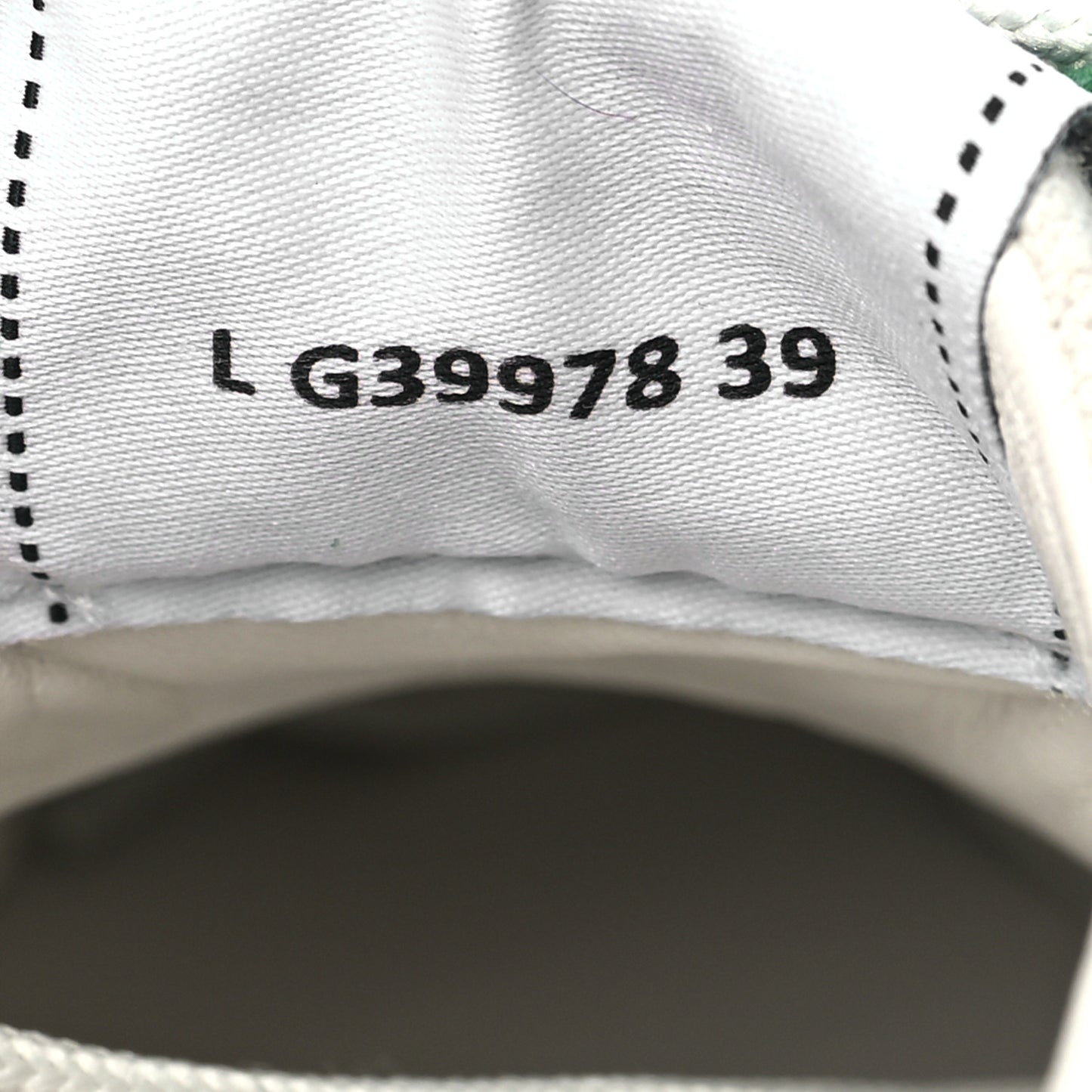 Suede Kidskin Womens CC Sneakers 39 White Green