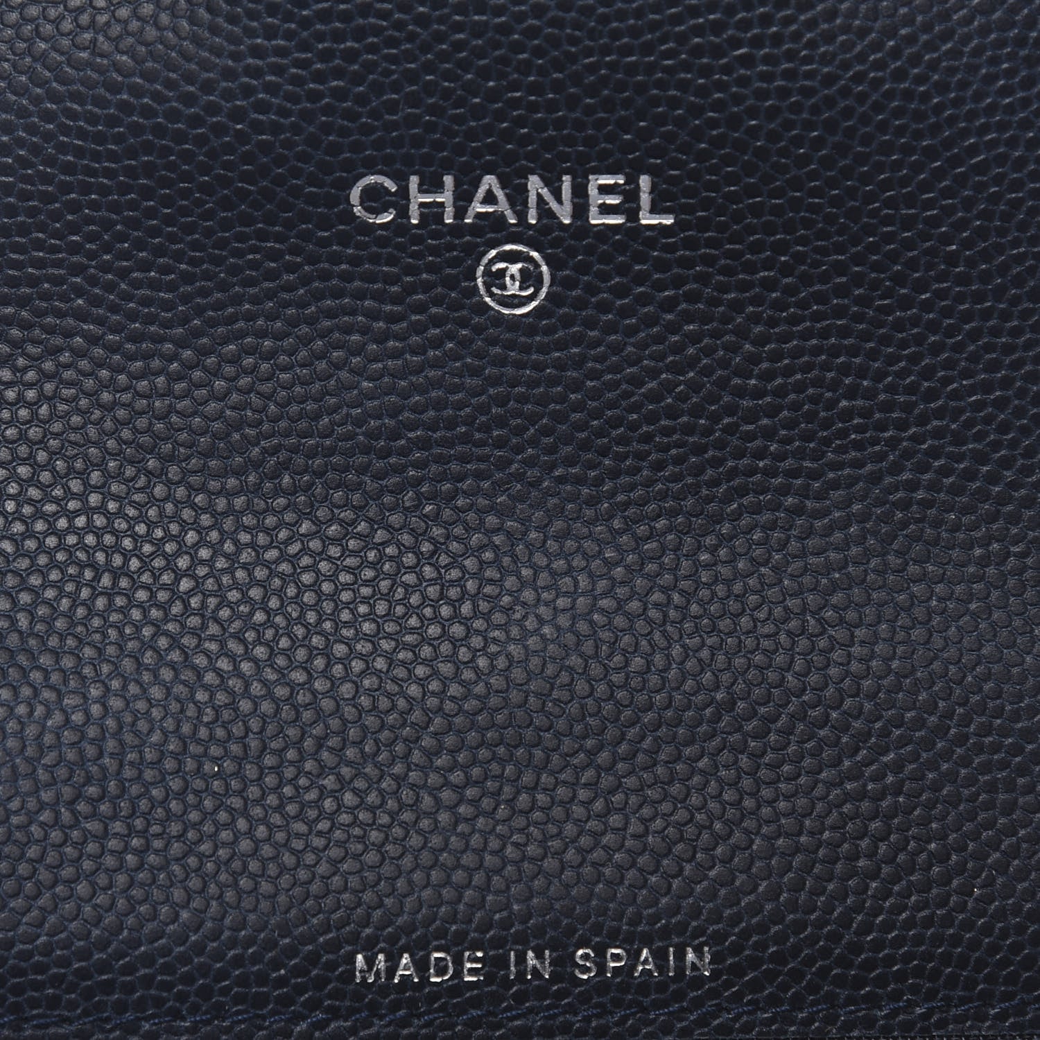 Chanel Caviar Quilted Flap Card Holder Navy Blue 6 of 8