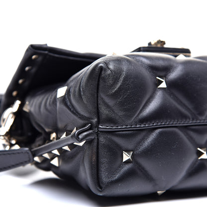 Valentino Garavani Nappa Mini Candystud Top Handle Bag Black 6 of 10