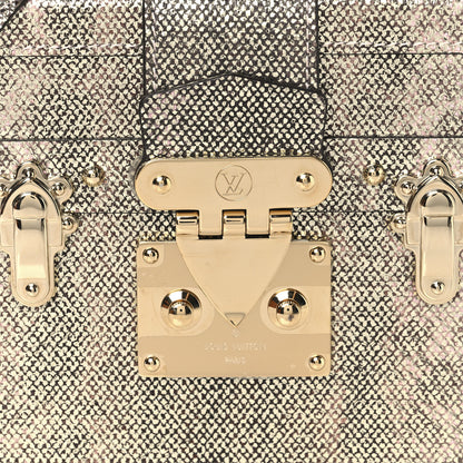 Louis Vuitton Lizard Petite Malle Silver 7 of 12