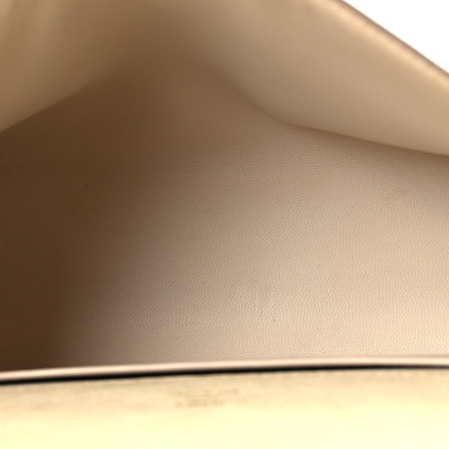 Hermes Ostrich Kelly Pochette Clutch Beton 5 of 15