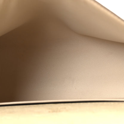 Hermes Ostrich Kelly Pochette Clutch Beton 5 of 15