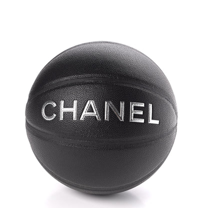 Chanel Lambskin Chain Net and Basketball Black 3 of 9