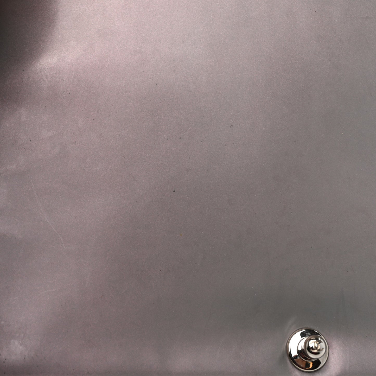 Glazed Calfskin Large Boy Flap Grey