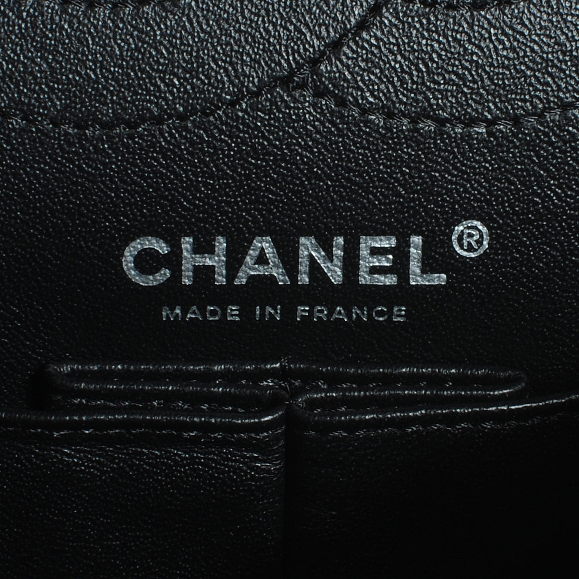Aged Calfskin Lucky Charms 2.55 Reissue 225 Flap Black