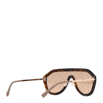 Fendi FF Fabulous Shield Sunglasses FF M0039/G/S Beige 3 of 7