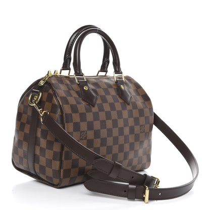 Louis Vuitton Damier Ebene Speedy Bandouliere 25 3 of 9