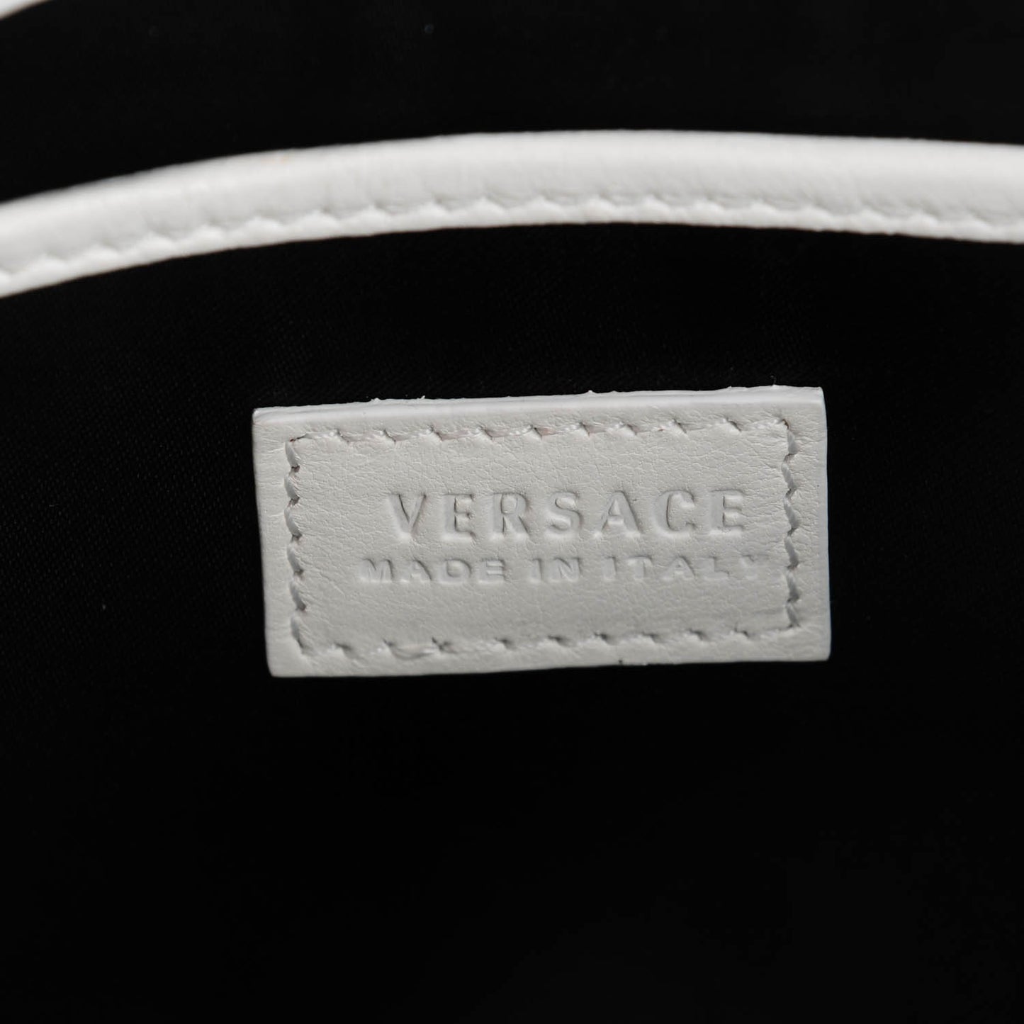 Nappa Palazzo Sultan Shoulder Bag White