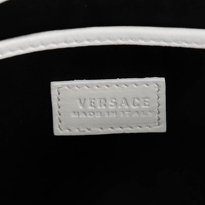 Versace Nappa Palazzo Sultan Shoulder Bag White 6 of 8