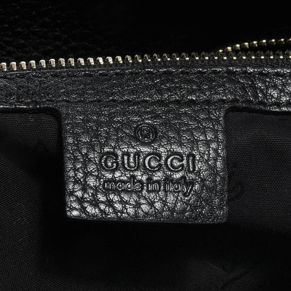 Gucci Leather Medium Web Heritage Shoulder Bag Black 6 of 7